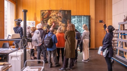 Bezoek aan het Koninklijk Instituut voor het Kunstpatrimonium